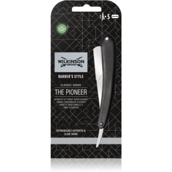 Wilkinson Sword Barber's Style Straight Edge brici pentru bărbierit clasic + lame de rezervă - imagine 2